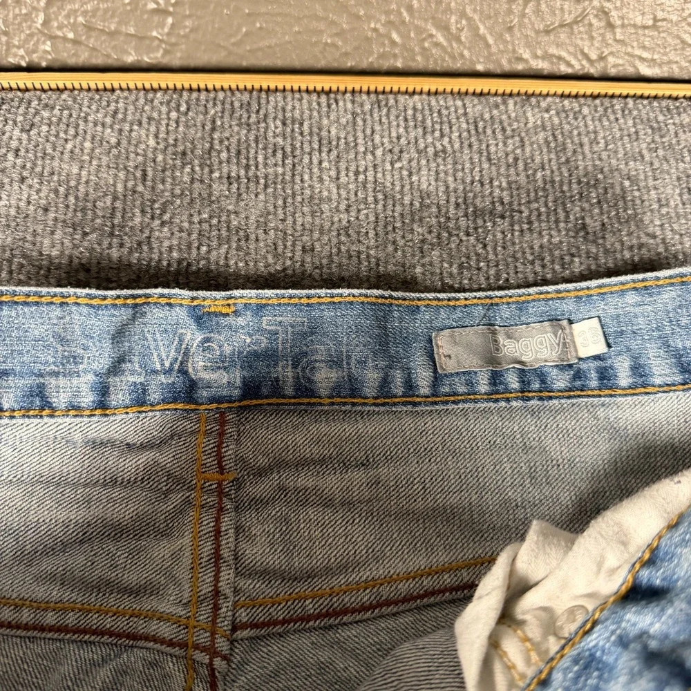 Vintage Levi's Silvertab Jeans Baggy Size 36x30 90s Y2K Distressed